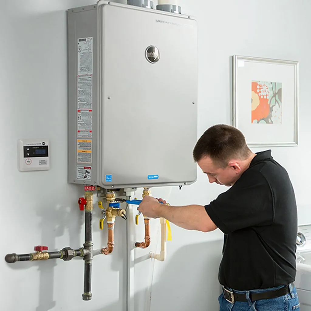 tankless water heater repair in Sarita, TX